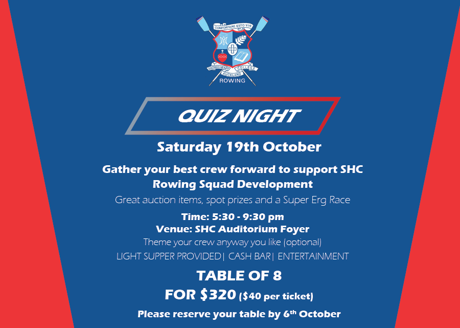 Rowing Fundraiser Poster 2