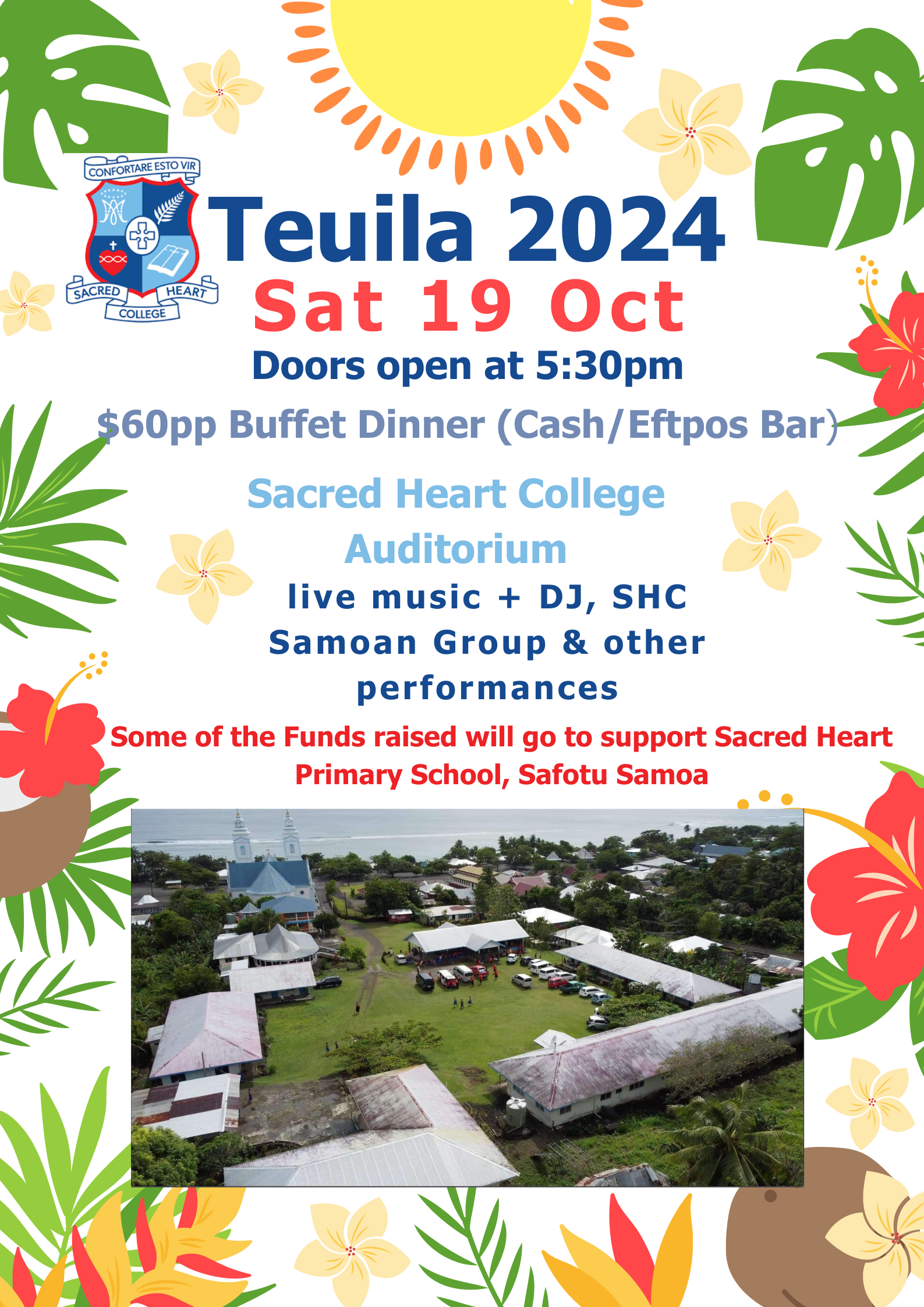 Sacred Heart Primary Safotu Poster