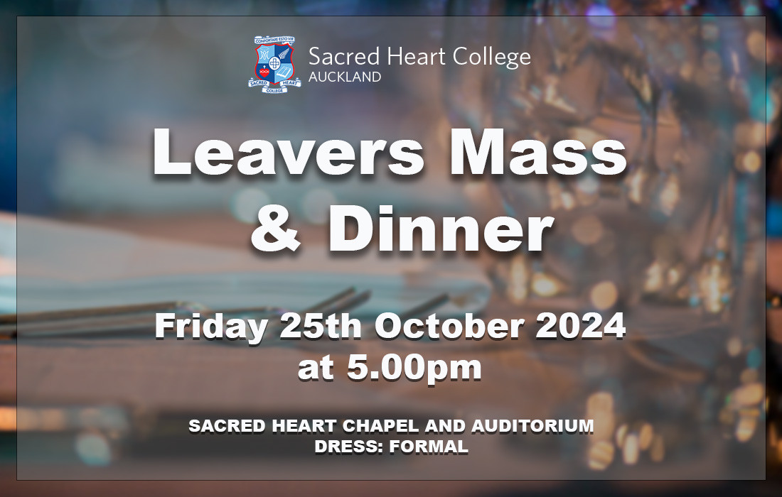 Leavers Dinner 2024 Poster