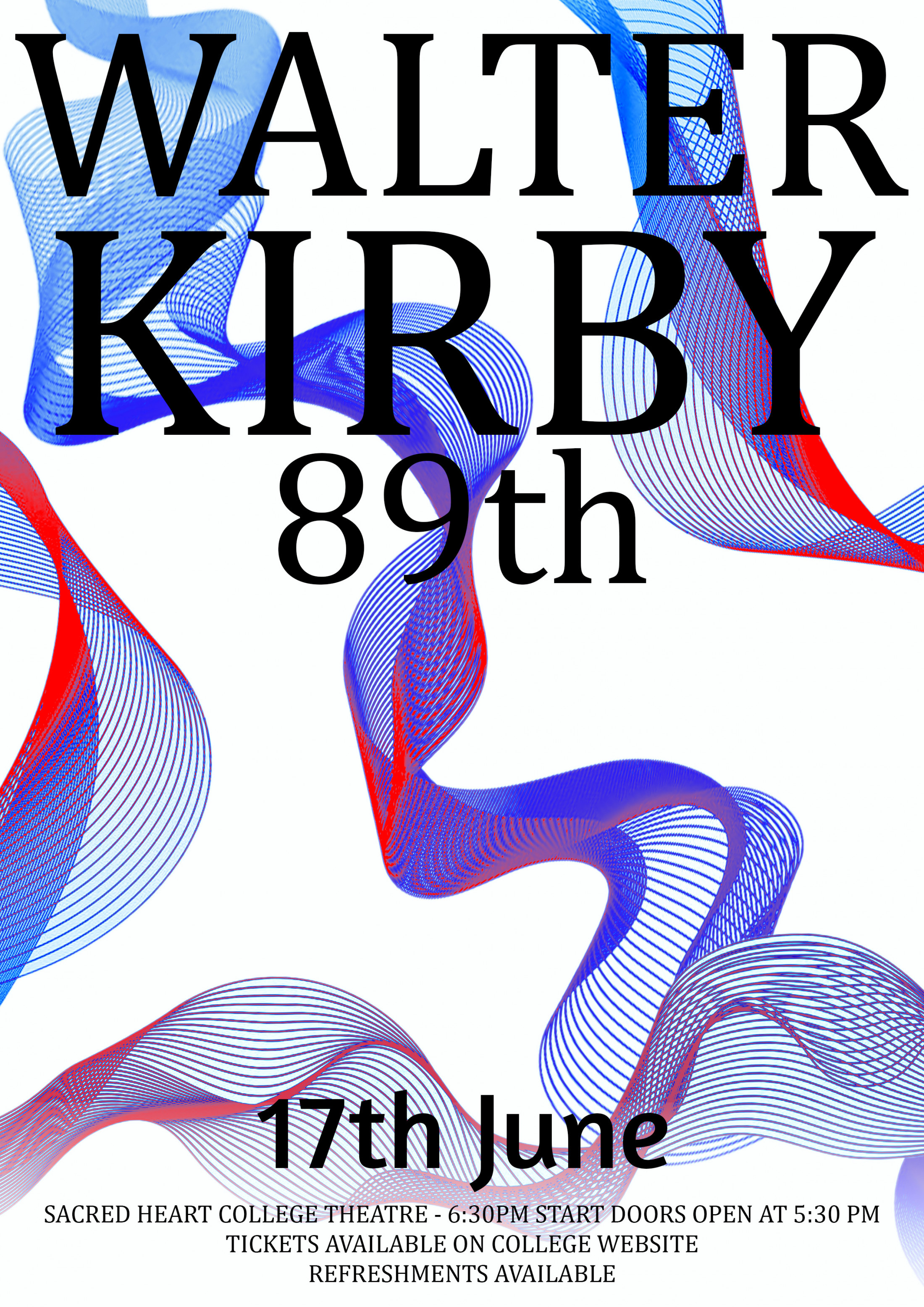 Walter Kirby Poster 2025 Official Copy