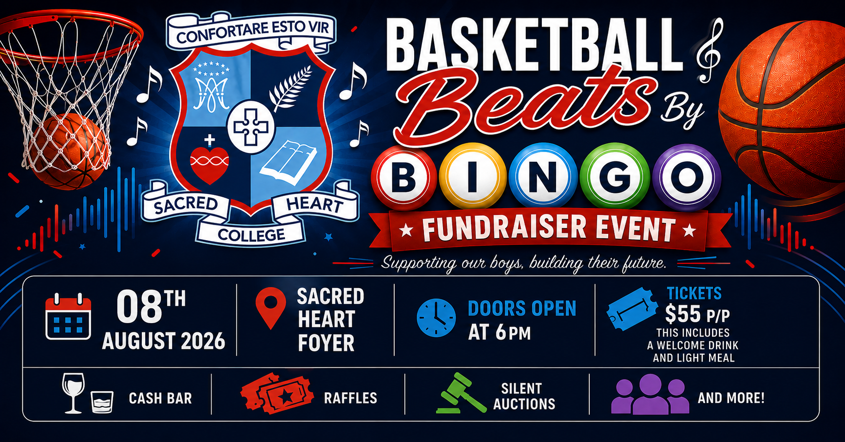 Beast By Bingo   Basketball Fundraiser   Ticket Landing Page