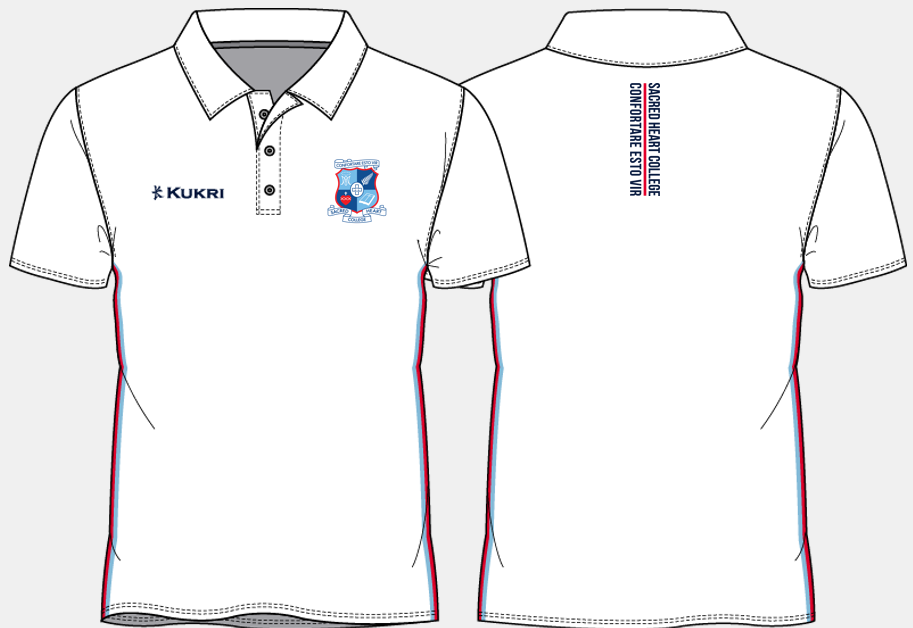 SHC Cricket/Badminton White Polo